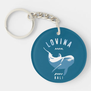Lovina Bali - Schwimmen mit Delphinen Schlüsselanhänger