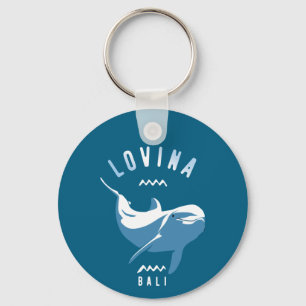 Lovina Bali - Schwimmen mit Delphinen Schlüsselanhänger