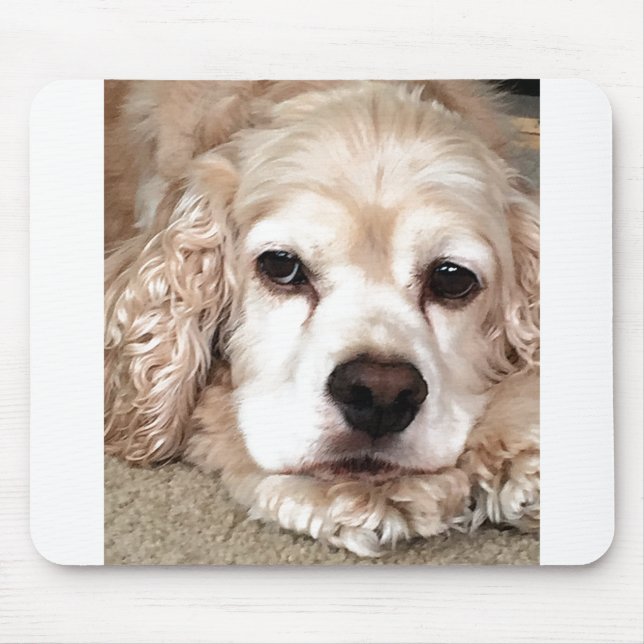 ***LOVING COCKER SPANIEL*** MAUSPAD (Vorne)