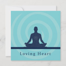 Loving Heart – Quiet Intention Art Card Feiertagskarte