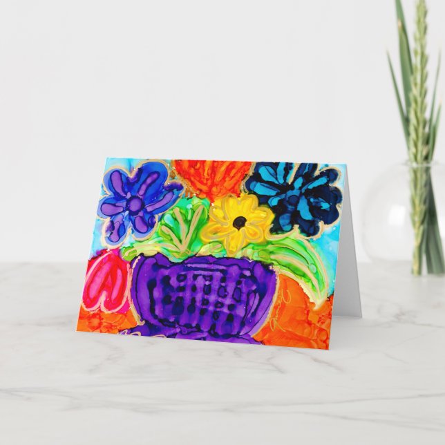 Lovitude Blank Card Ihre Geschenke teilen Dankeskarte (Vorderseite)