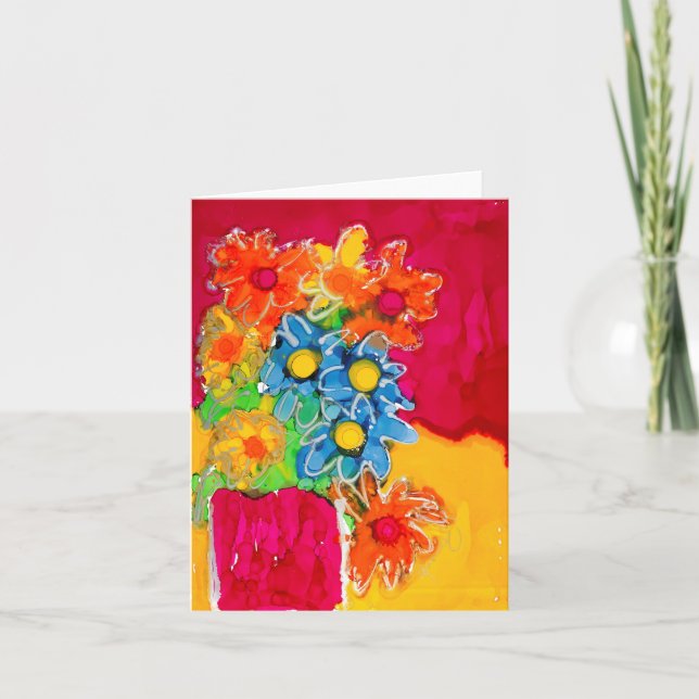 Lovitude de la carte de note vierge "L'amour arriv (Devant)