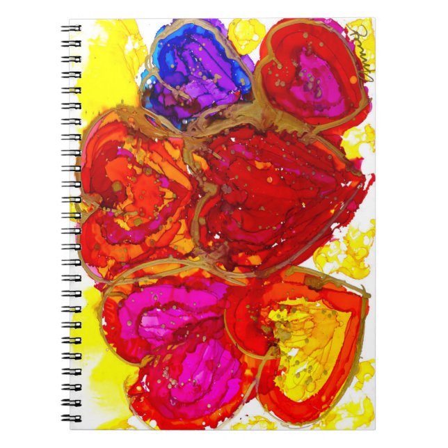 Lovitude I Liebe You Journal Notizblock (Vorderseite)