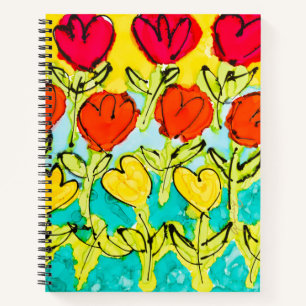 Lovitude Journal kommend Tulips Notizbuch
