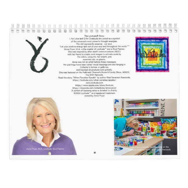 Lovitude-Kalender 2024 Kalender (Rückseite)