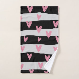 Lovley Hearts Design Collection Handtuch