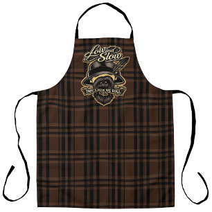 Low and Slow Lowrider Style Flanelldruck Schürze