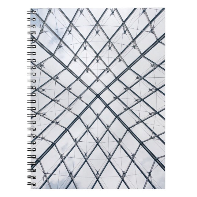Low-angle photo of gray metal frame notizblock (Vorderseite)
