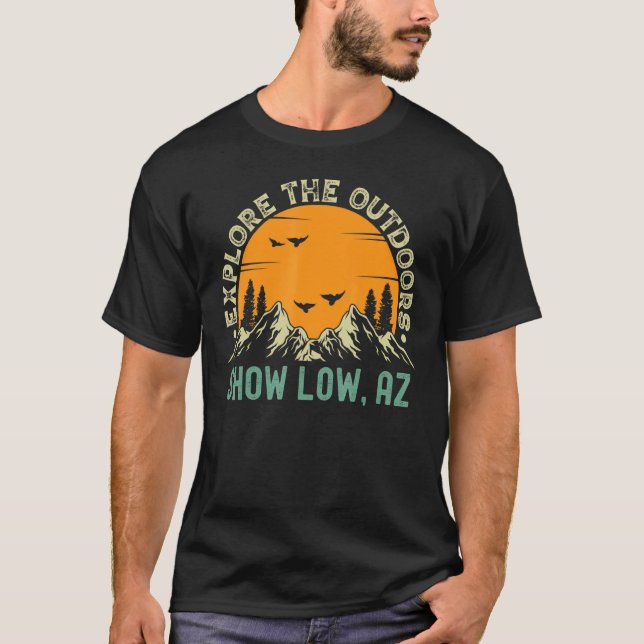 Low Arizona Erkundung der Natur T-Shirt (Vorderseite)