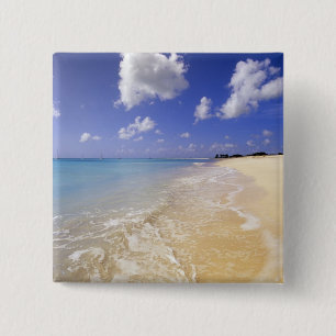 Low Bay Beach, Barbuda, Antigua Button