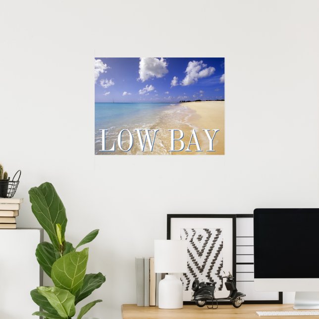 Low Bay Beach, Barbuda, Antigua Poster (Heimbüro)