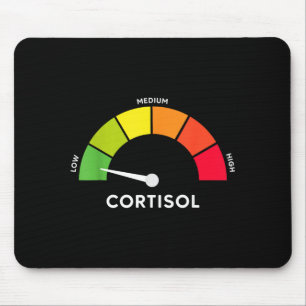 Low-Cortisol-Spiegel-Meme Mousepad