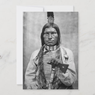 Low Dog - indianisches Vintage-Foto