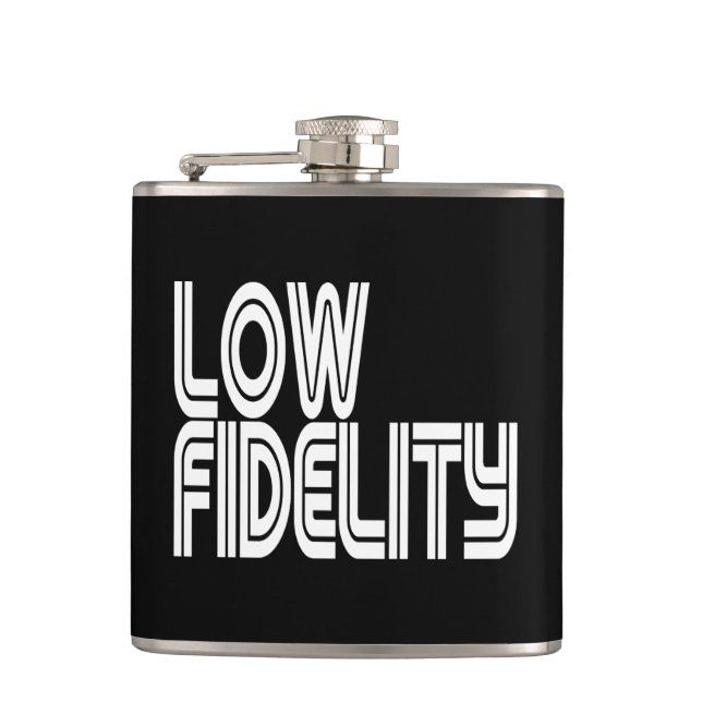 Low Fidelity Flachmann (Vorderseite)