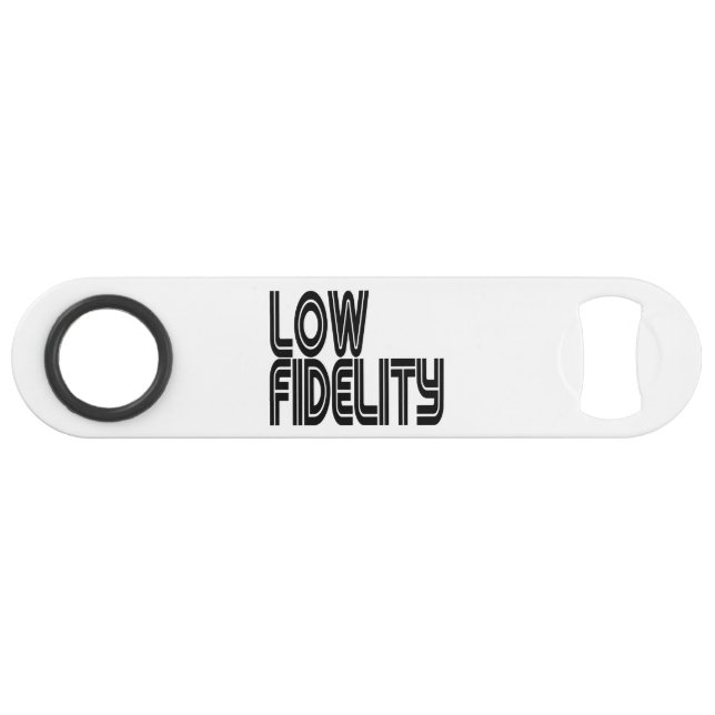 Low Fidelity Speed Flaschenöffner (Rückseite Horizontal)