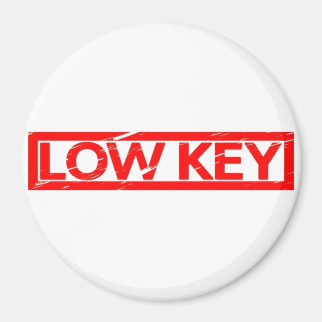 Low-Key-Briefmarke Magnet (Vorne)