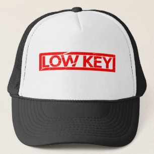 Low-Key-Briefmarke Truckerkappe