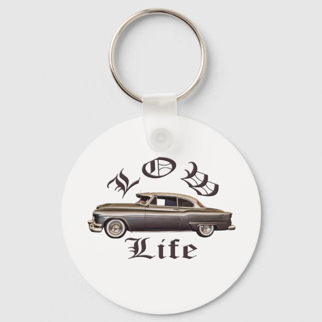 Low Life Oldsmobile Lowrider Schlüsselanhänger (Vorderseite)