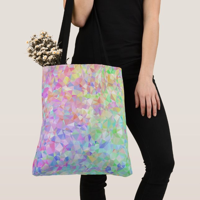 Low Poly Rainbow Tasche (Von Nahem)