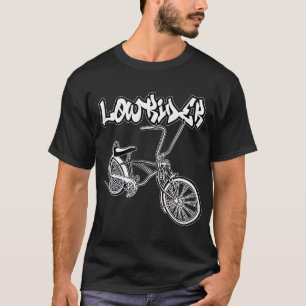 Low Rider Bicycle für Männer. Chicano Cholo Lowrid T-Shirt
