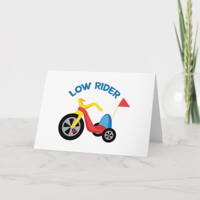 Low Rider Karte (Vorderseite)