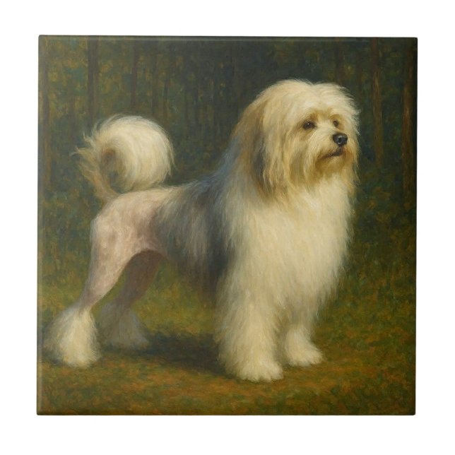 Lowchen Fliese (Vorderseite)