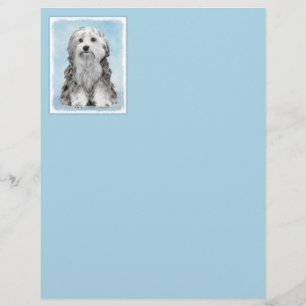 Lowchen Malerei - Niedliche Original Hunde Kunst