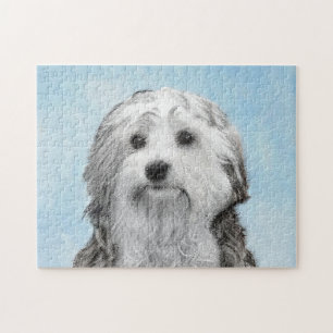 Lowchen-Malerei - Süße originelle Hundekunst