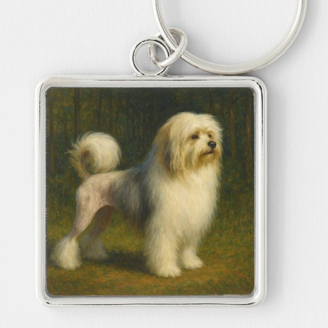 Lowchen Schlüsselanhänger (Vorne)