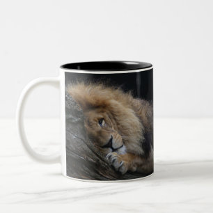 Löwe 030 zweifarbige tasse