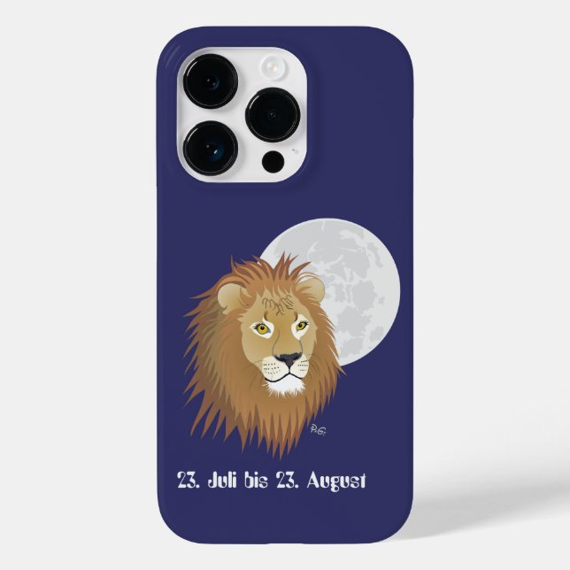 Löwe 23. Juli bis 22. August Apple iPhone Hüllen (Rückseite)