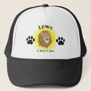 Löwe 23. Juli bis 22. August Cap Truckerkappe