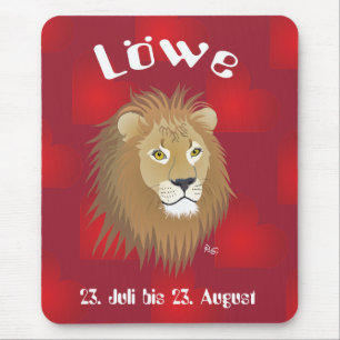 Löwe 23. Juli bis 22. August Mauspad