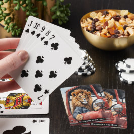 Löwe auf der Road Monogram Kids Altes Mädchenspiel Spielkarten