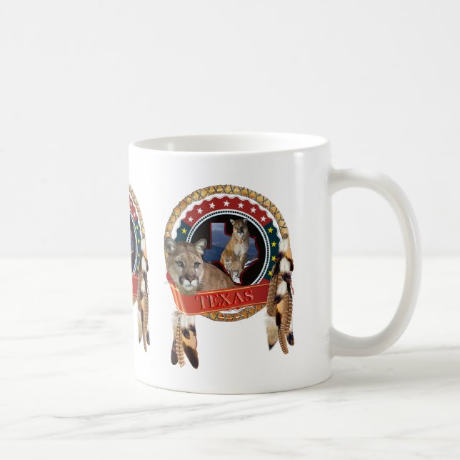 Löwe aus Texas Kaffeetasse (Rechts)