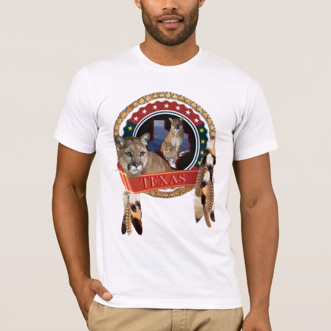 Löwe aus Texas T-Shirt (Vorderseite)