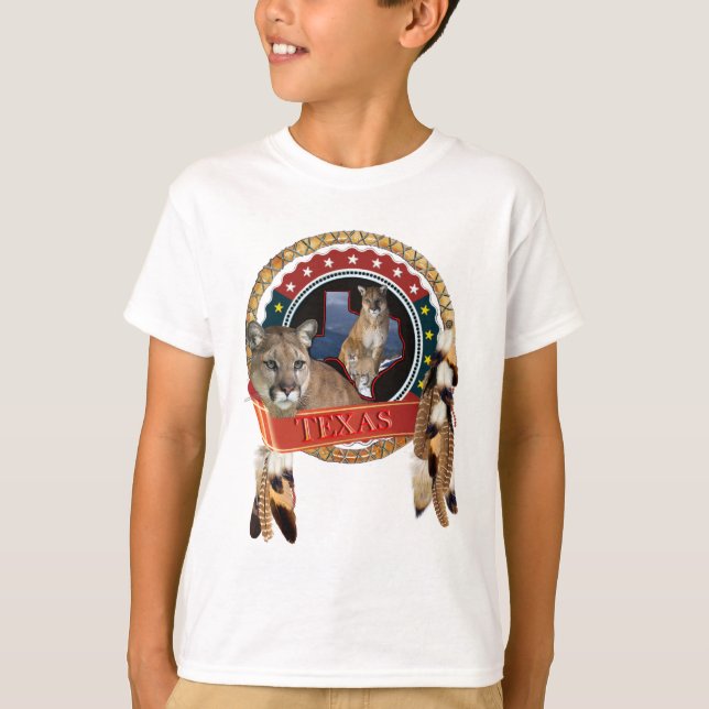 Löwe aus Texas T-Shirt (Vorderseite)