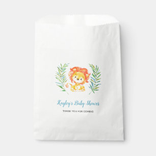 Löwe-Baby-Duschen-Bevorzugungs-Taschen (Jungen Geschenktütchen