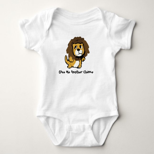 Löwe Baby Strampler (Vorderseite)