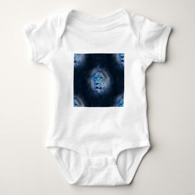Löwe Baby Strampler (Vorderseite)