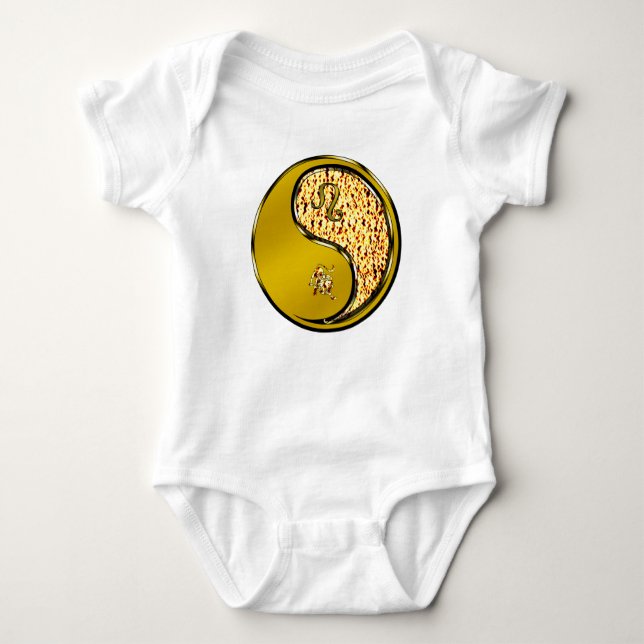 Löwe Baby Strampler (Vorderseite)