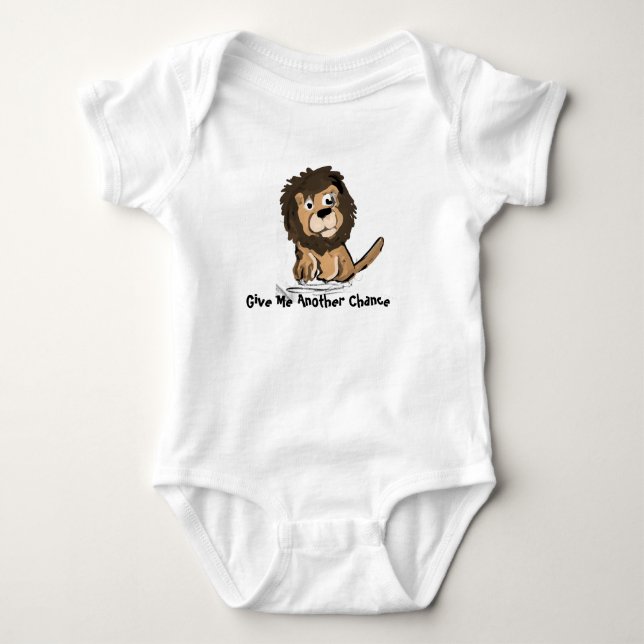 Löwe Baby Strampler (Vorderseite)