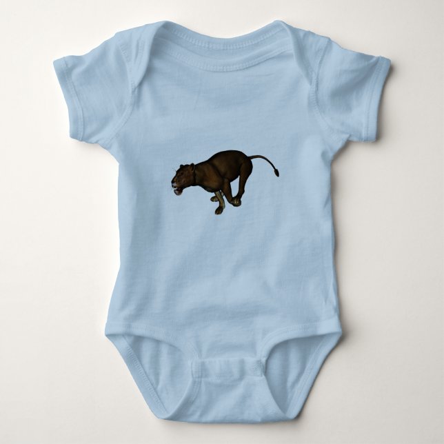 Löwe Baby Strampler (Vorderseite)