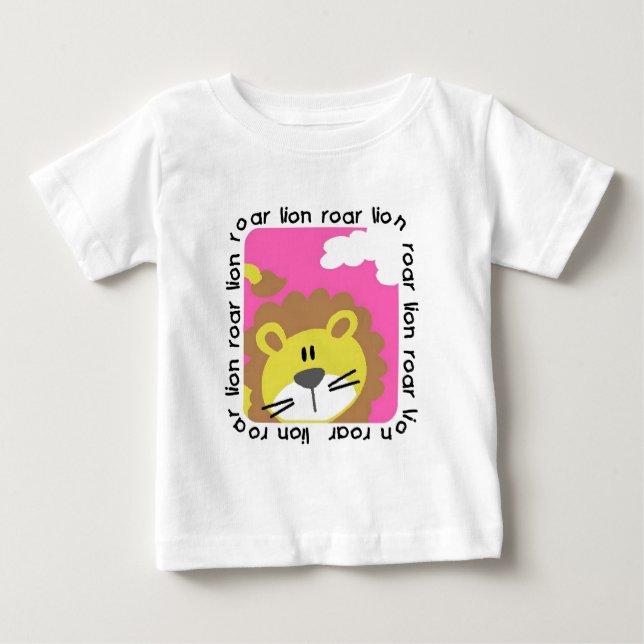 Löwe-Brüllen-T-Shirts und Geschenke Baby T-shirt (Vorderseite)