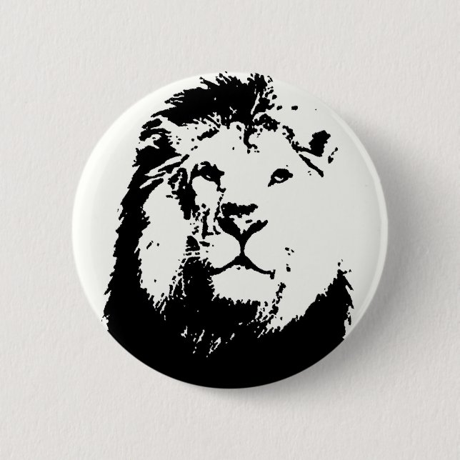 Löwe Button (Vorderseite)
