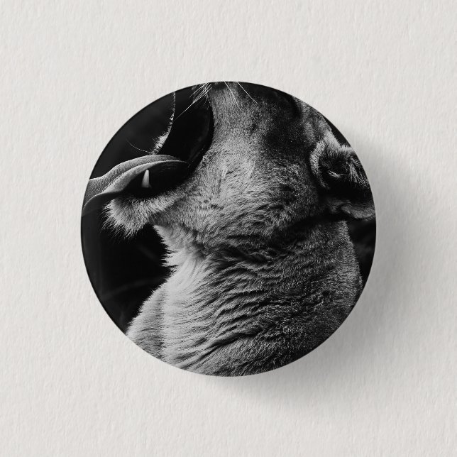 Löwe Button (Vorderseite)