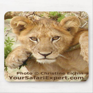 Löwe-CUB-Vertikale Mousepad