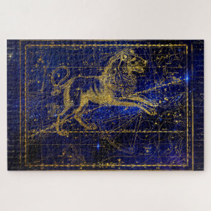 Löwe das Löwe-Sternbild-Puzzle