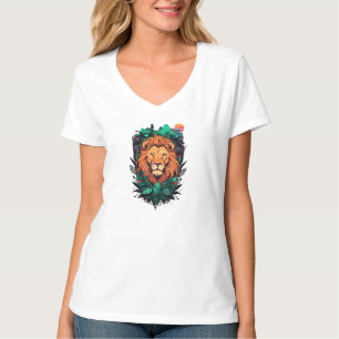 Löwe der Dschungel T-Shirt