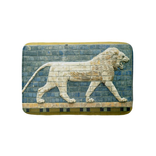 Löwe, der Ishtar darstellt Badematte (Vorderseite)